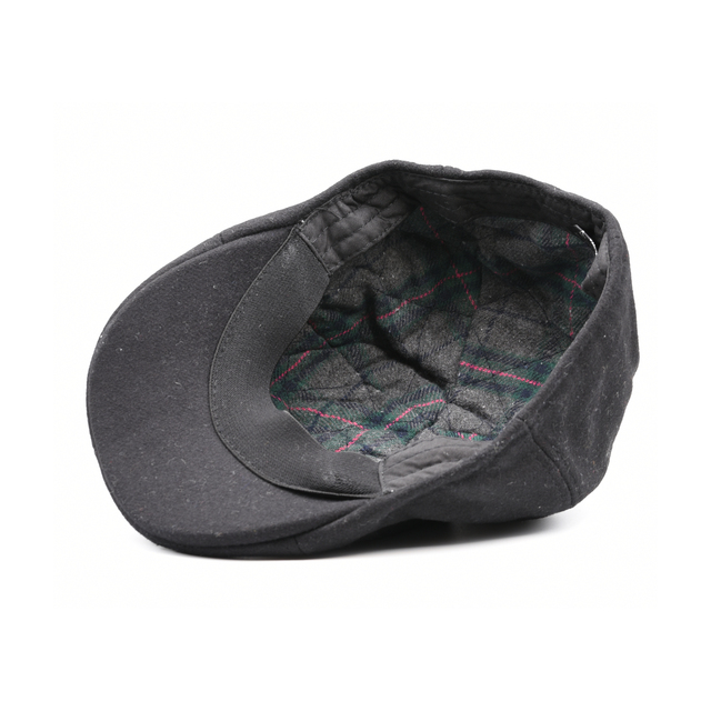 Ανδρική τραγιάσκα καπέλο μάλλινο 8631 μαύρο