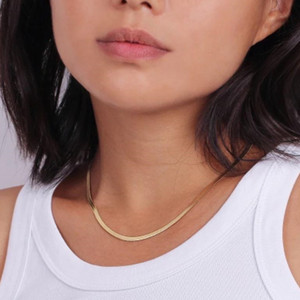 Women's Set necklace-bracelet hypoallergenic steel 316L silver