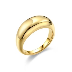 Γυναικείο δαχτυλίδι ατσάλι 316L επιχρυσωμένο bode 02910