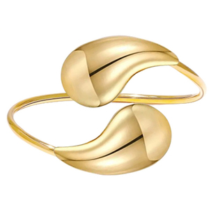Women's steel bracelet Chunky Drops 316L gold
