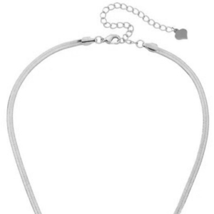 Womens necklace steel 316L silver