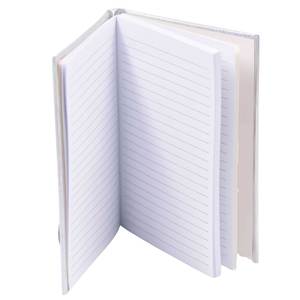 Children's white notebook with strass