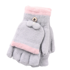 Παιδικά γάντια για κορίτσι bode 3915-2 γκρί     