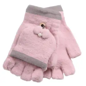 Παιδικό ΣΕΤ γάντια-αυτάκια bode 4434 ροζ