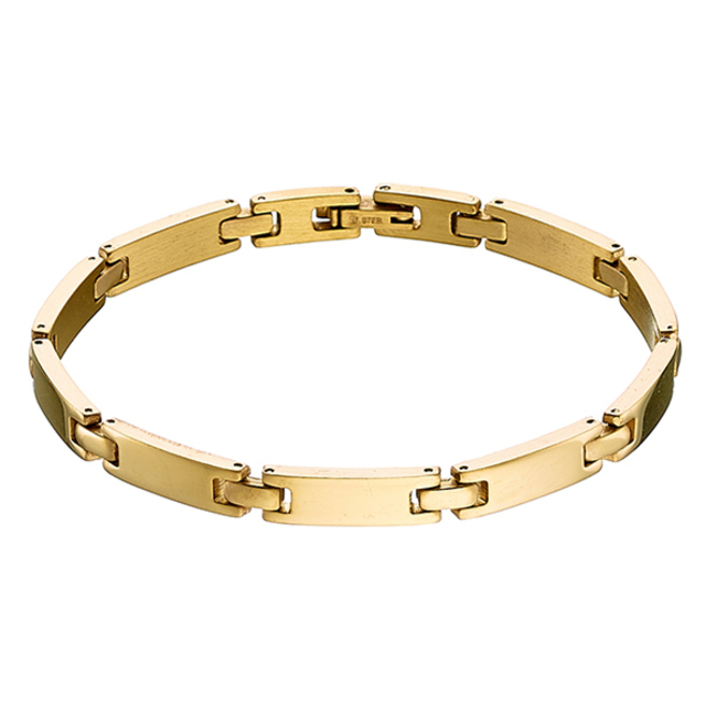 Men's bracelet in gold colour 
