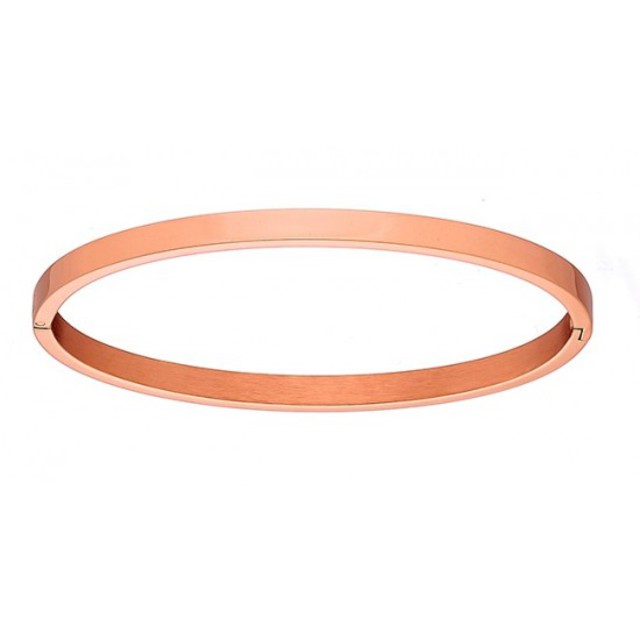 Women's steel bracelet 316L rose-gold