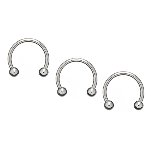Unisex earrings rings steel 316L silver