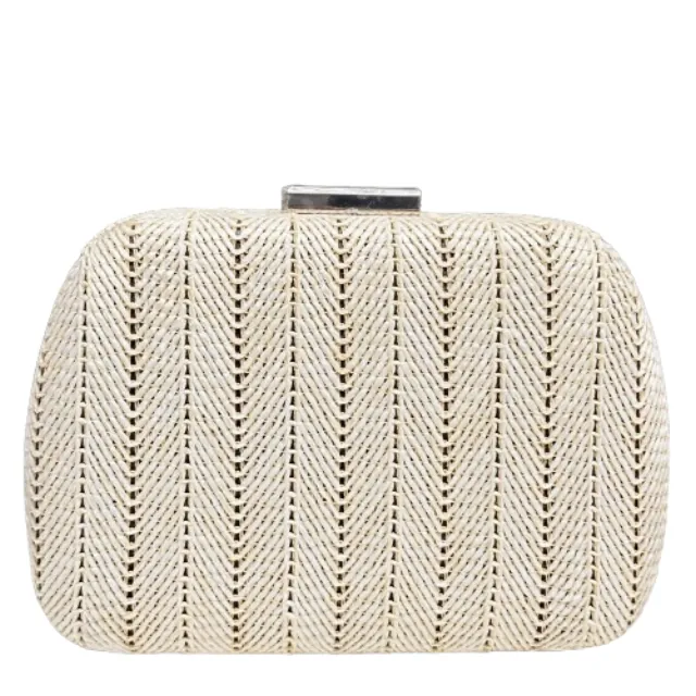 Evening purse clutch Verde  01-1317 beige