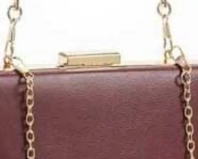 Evening purse clutch Verde 01-1447 bordeaux