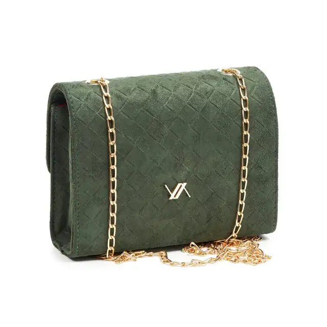 Cross body bag Verde 01-1537 green