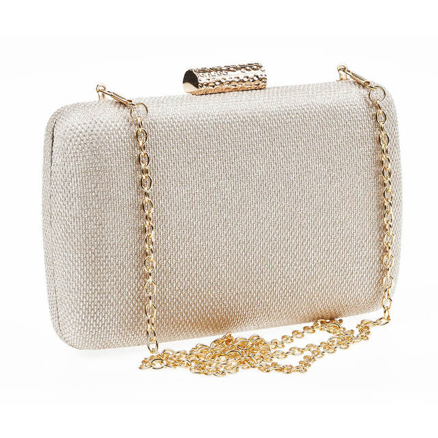 Evening purse clutch Verde 01-1670 gold