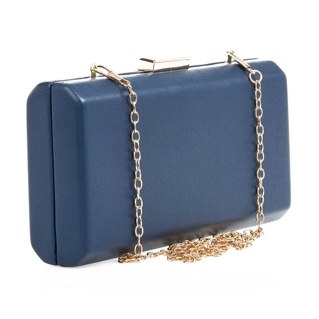 Evening purse clutch Verde 01-1680 blue