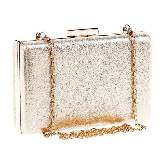 Evening purse clutch Verde 01-1683 gold