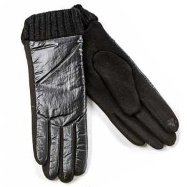 Γυναικεία γάντια Verde  02-615 μαύρο 