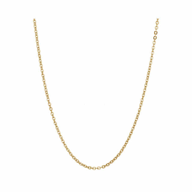 Women 316L steel chain in gold color