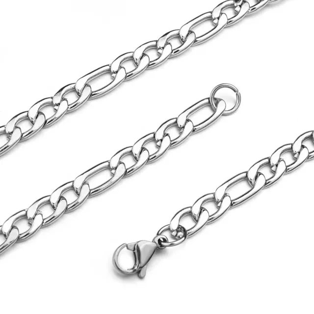 Men's 316L steel chain in silver color bode 03574