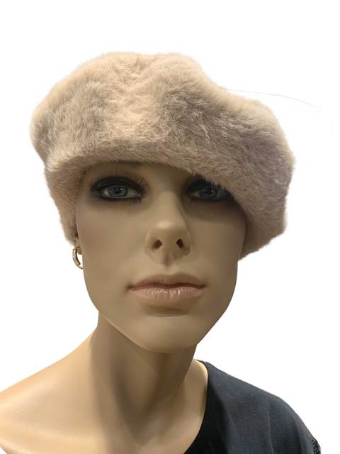 Berets for women Verde 05-556 taupe
