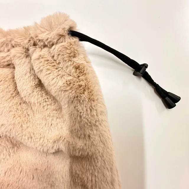 BODE Γούνινο Κασκόλ/Λαιμός one size 06-0865 μπεζ