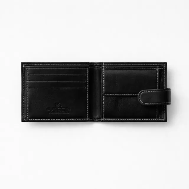 Wallet for man Leather Verde 09-131 black