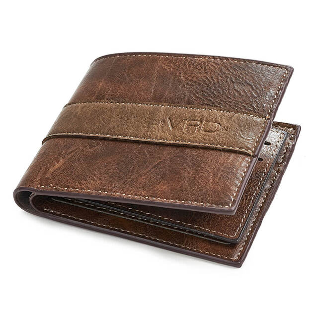 Wallet for man Verde 09-197 brown