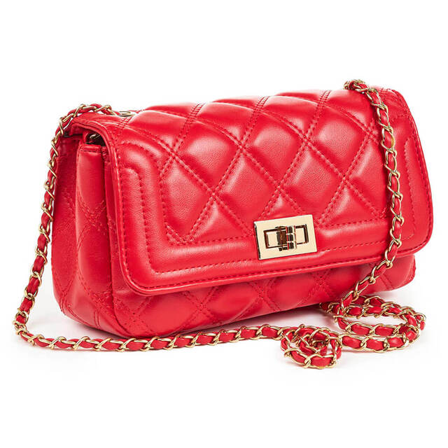VERDE WOMAN'S EVENING BAGBAG 01-1493 RED