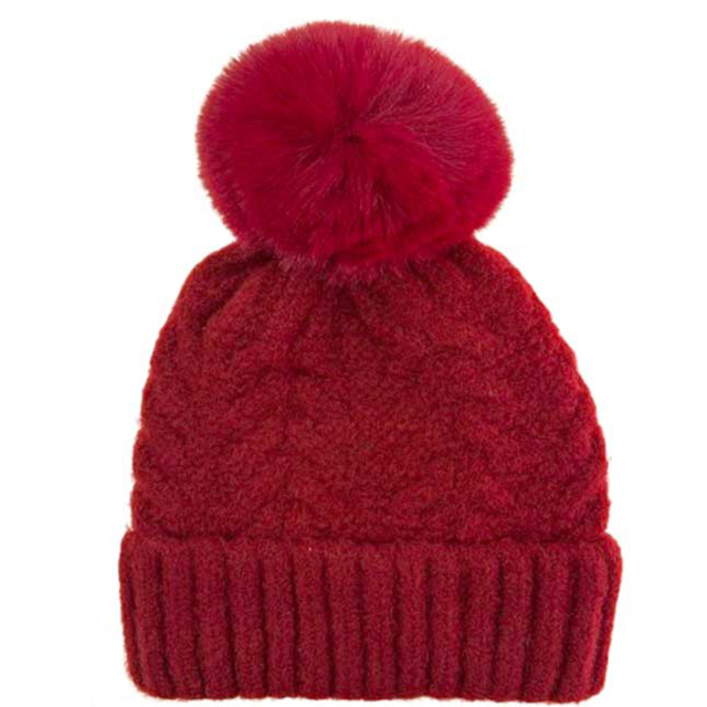 BODE Set Γυναικείος Σκούφος & Κασκόλ & γάντια one size 12-0641 μπλε/μπορντώ