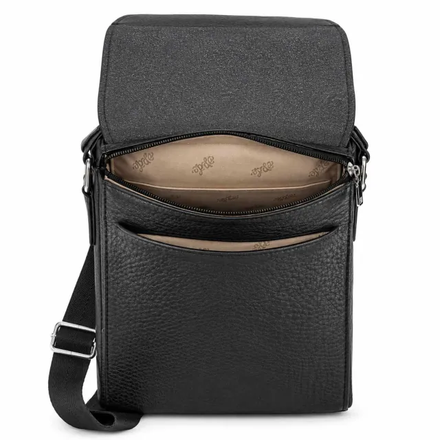 Men’s Crossbody Bag Verde 13-0042 Black