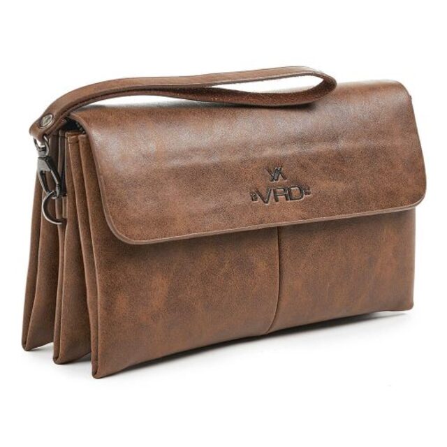 Bag for man Verde 13-0100 brown