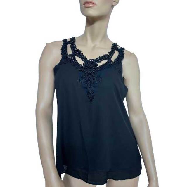 Women's blouse 13002 black