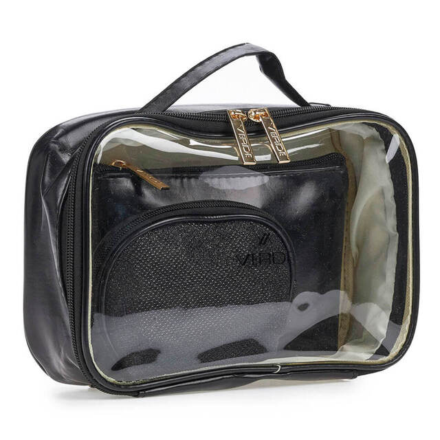 VERDE WOMAN'S COSMETIC BAG 07-0241 -BLACK