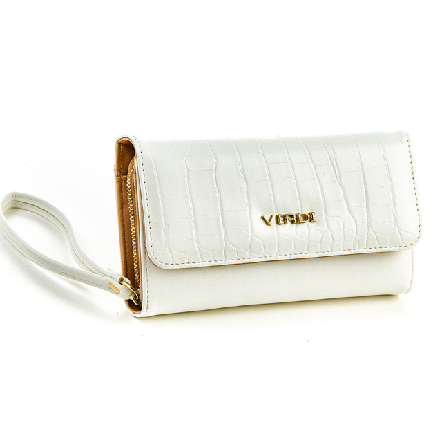 Wallet for women Verde 18-1062 white