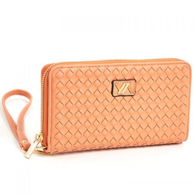 Wallet for women Verde 18-1102 orange