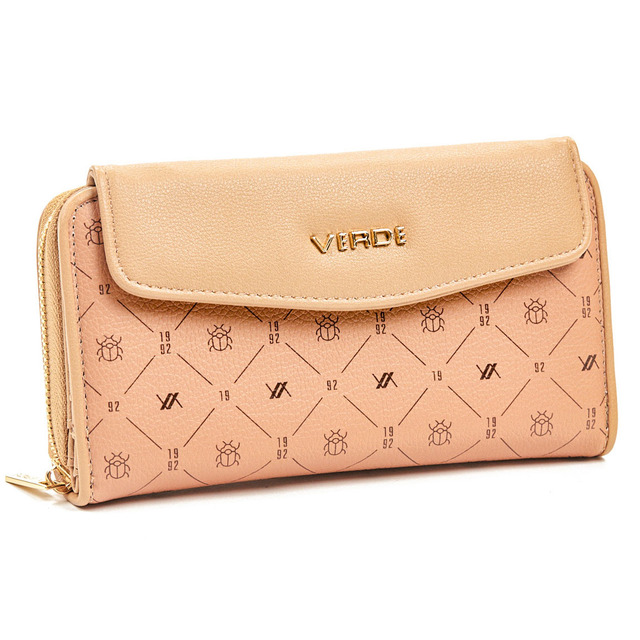 Wallet for women Verde 18-1146 camel