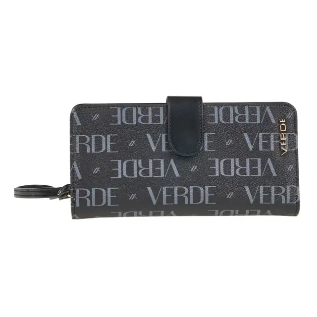 Verde Women's Wallet 18-1309 Black