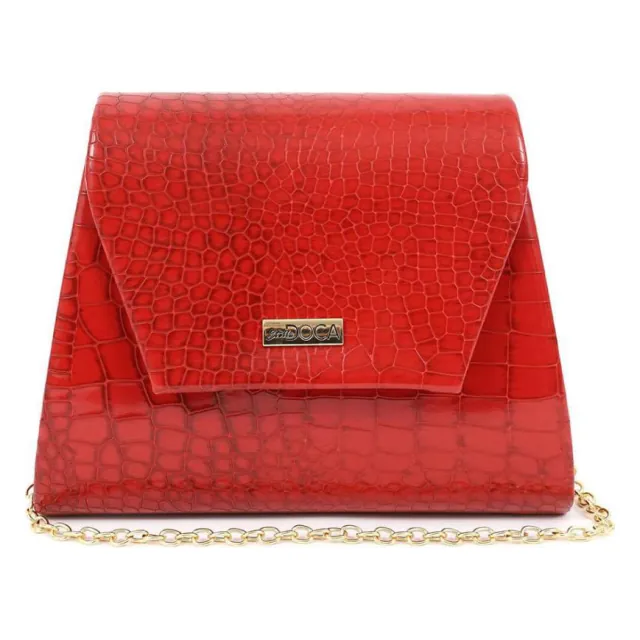 Women's envelope bag Doca 19590 red