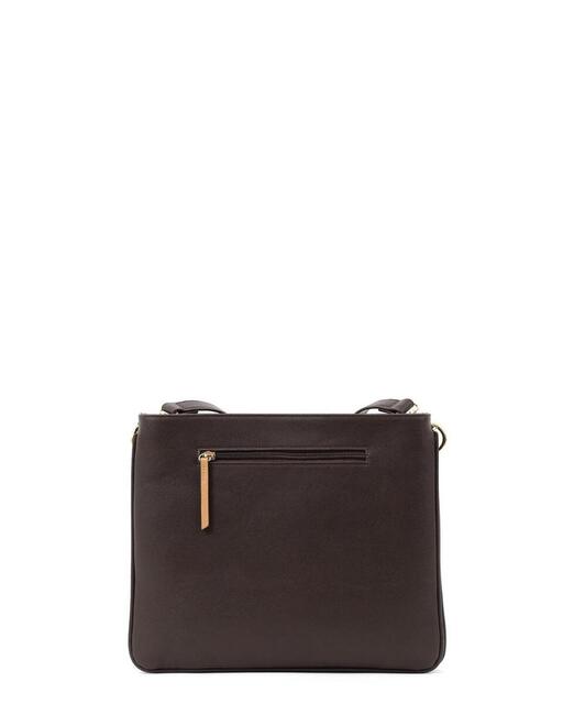 Cross body bag Doca 19818 brown