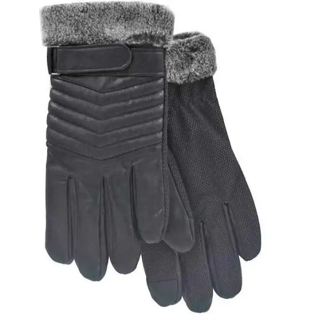 Gloves for men Verde 20-28 black