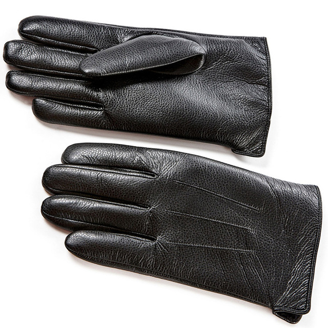 Ανδρικά γάντια Verde 20-06 μαύρο