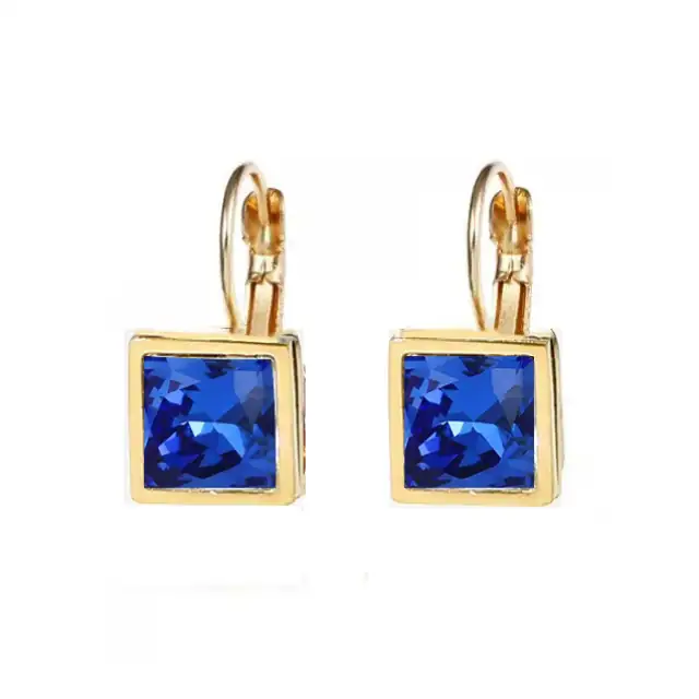 Women's earrings steel 316L gold