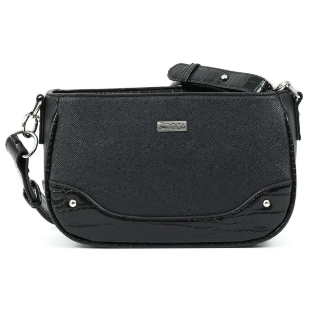 Cross body bag Doca 20298 black