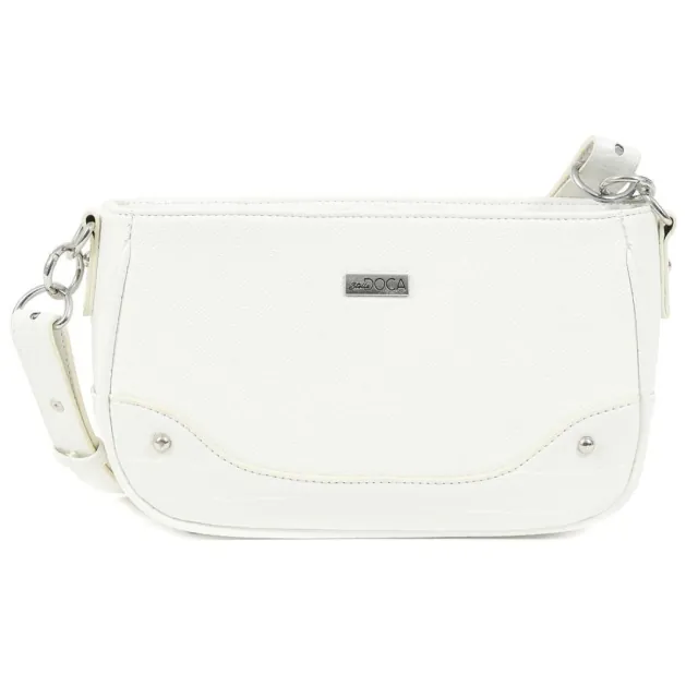 Cross body bag Doca 20299 white