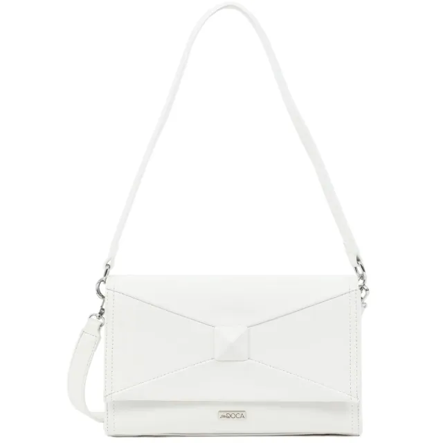 Cross body bag Doca 20340 white