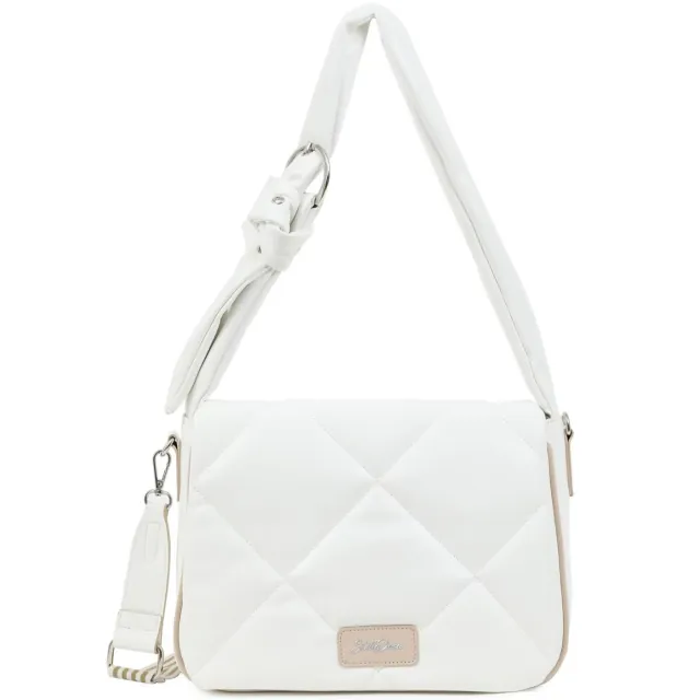 Cross body bag Doca 20579 white