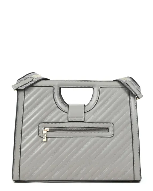 Handbag Doca 20883 gray