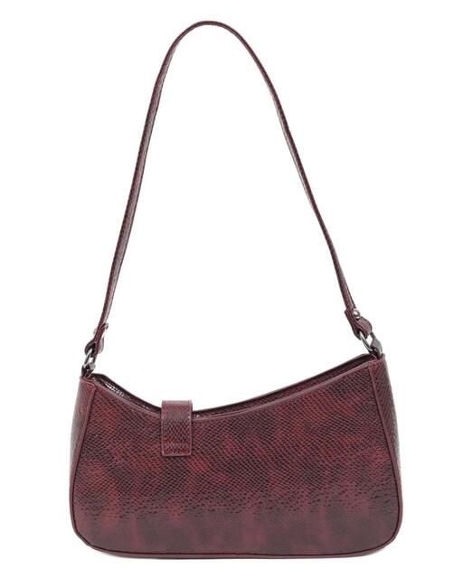 Handbag Doca 20978 bordeaux