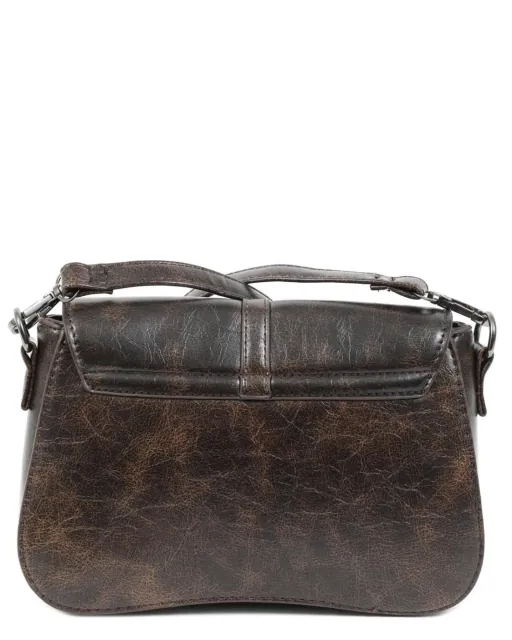 Cross body bag Doca 21013 brown