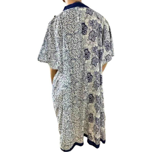 Platinum caftan in blue 