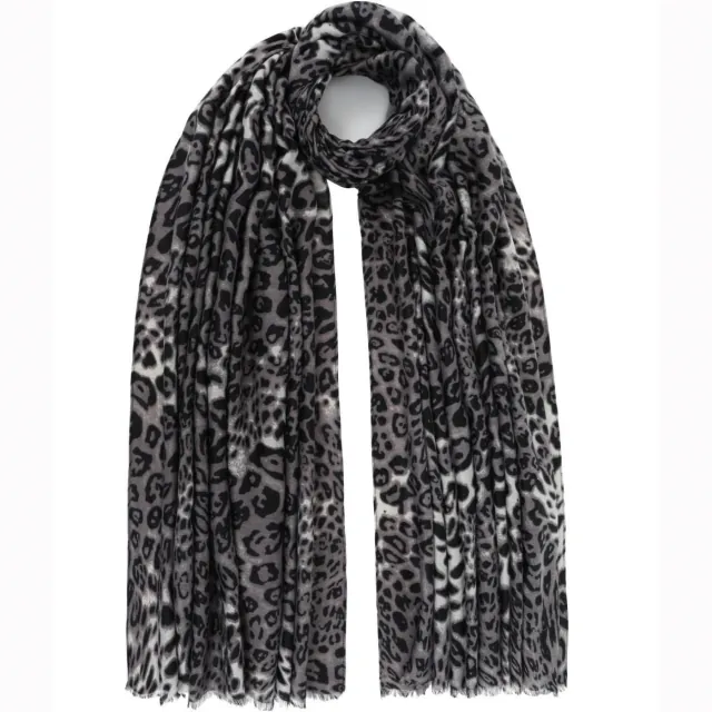 Foulard Doca 29215 animal print black