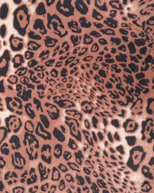 Foulard Doca 29217 animal print pink