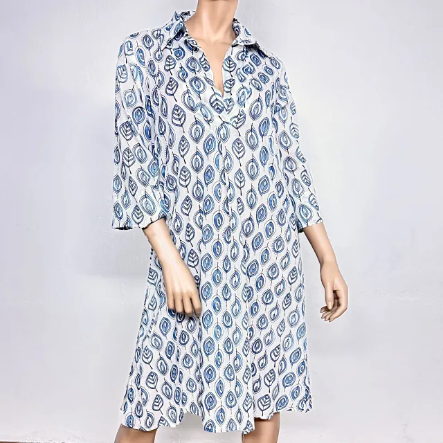 Caftan Platinum 32012 blue